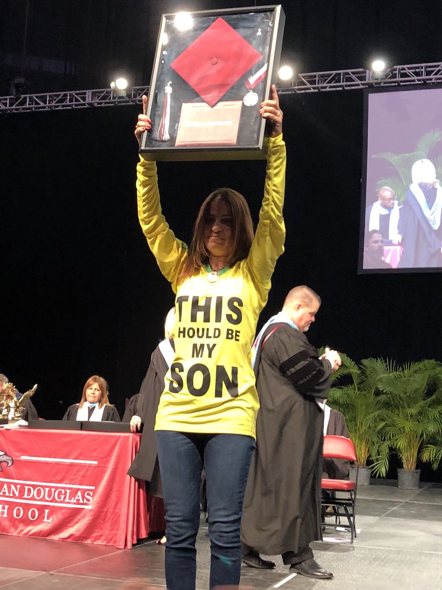 ChangeTheRef's tweet photo. It should have been our son accepting his diploma today. We fight for all your children and loved ones and against the gun violence that is epidemic in this country. Change the Ref is how we honor Joaquin’s legacy and continue the fight. - Manuel and Patricia https://t.co/EcskYIcvAD
