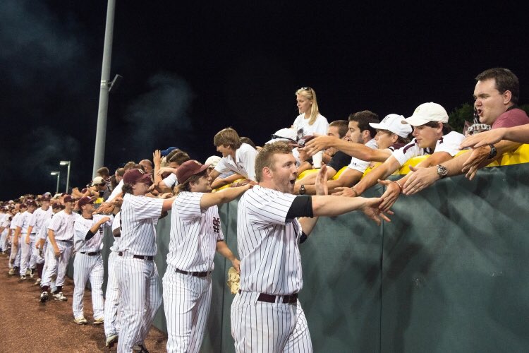 5 years ago today- Hunter Renfroe went 3-4 with 2RBI as MSU beat 4-seed Central Arkansas 6-1 to win the Starkville Regional in front of 10,226 on a Monday night. Chad Girodo threw the final 6.2 innings, striking out 12 and allowing 5 hits.