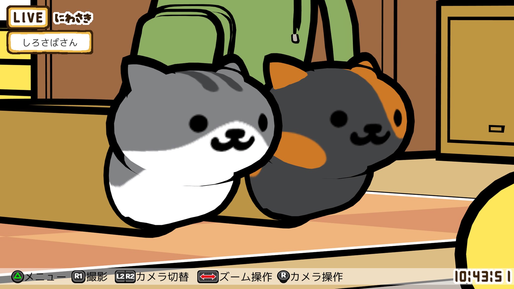 どん氏 On Twitter これがps4proの性能か まぁ全然性能とか関係ないスクショですが 私は元気です ねこあつめvr Doax3