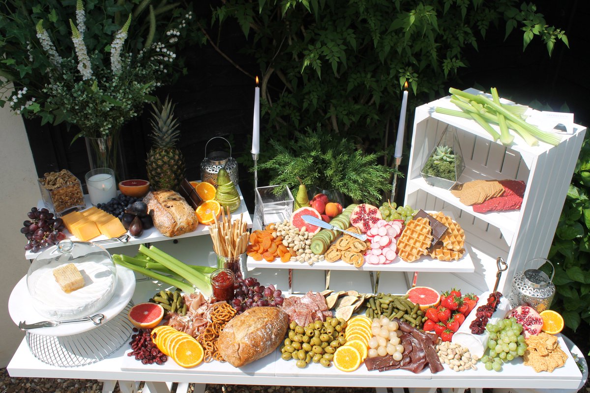 GRAZING//it's been a while since we have created a grazing table, but today's 'graze' reminded us just how gorgeous they can be!!! 
#lavenderdining #lavender #teamlavender #teamLD #teamLavender #lovelavender #cheese #saycheese #weddingcatering #eventscatering #eventscaterer