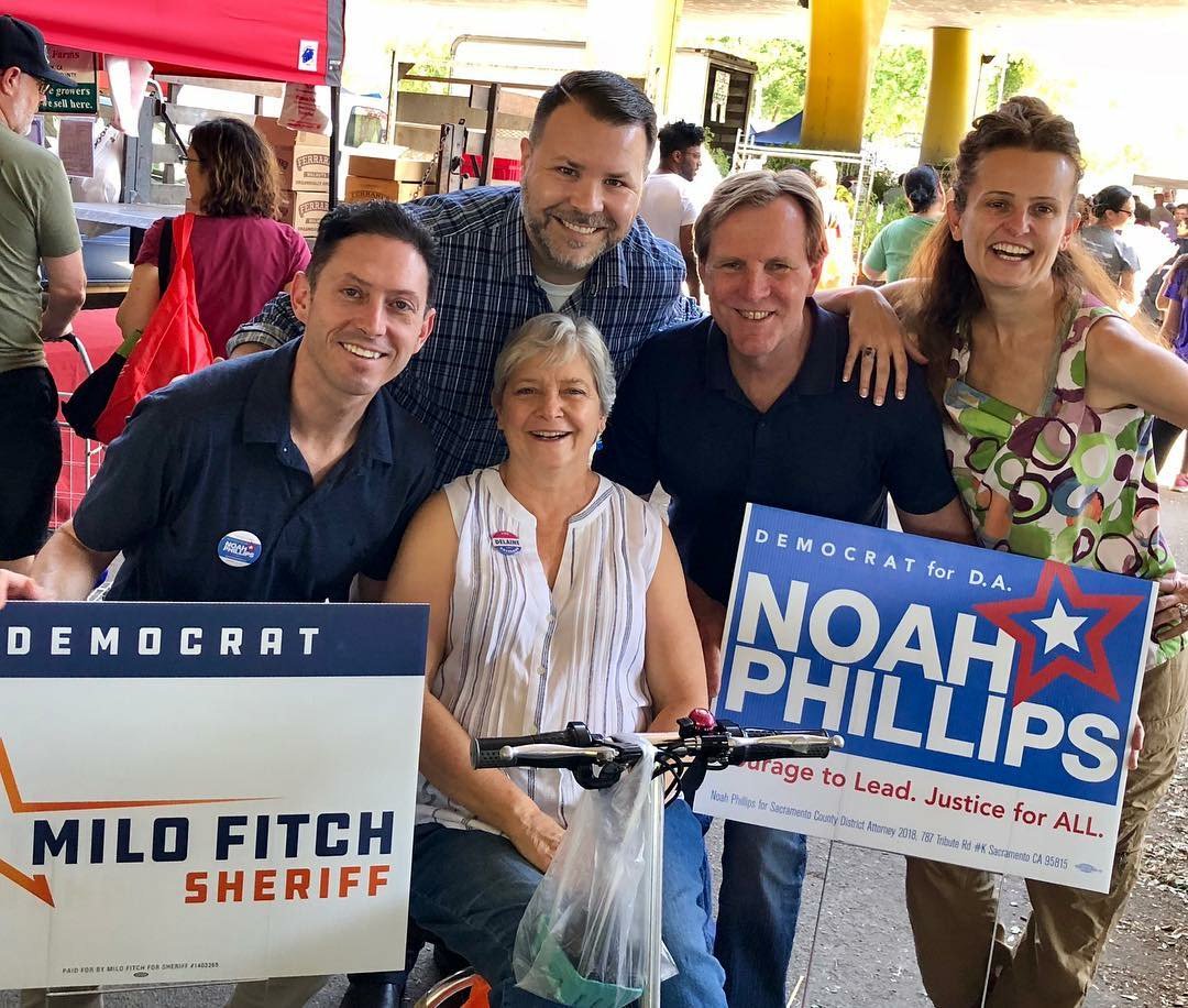 PhillipsforDA's tweet photo. Proud to see so many precinct walkers come out and support #JusticeForAll this weekend - including former #Sacramento Mayor Heather Fargo! https://t.co/5swCXze5uB