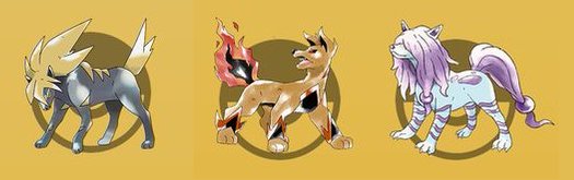 Pokemon Suicune Raikou Entei 9