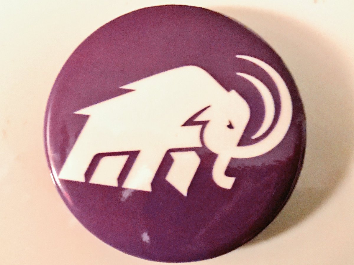 PaulRieckhoff's tweet photo. I was initially very skeptical, even against it, but after the logo reveal, seeing it come to life at #AmherstReunion, and seeing how much my kid LOVES it, I’m all in on the new @AmherstCollege mammoth mascot! It’s a long overdue gamechanger. #TusksUp! #GoAmherst @Biddy_Martin https://t.co/0K8GrGSWmt