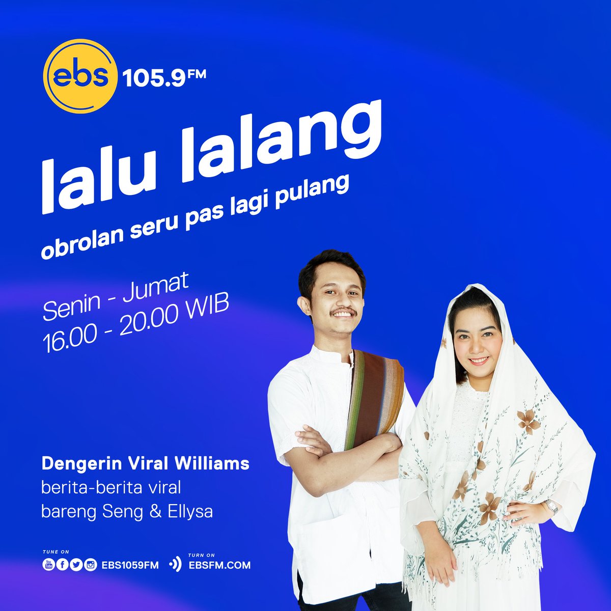 EBS 105.9 FM tweet media