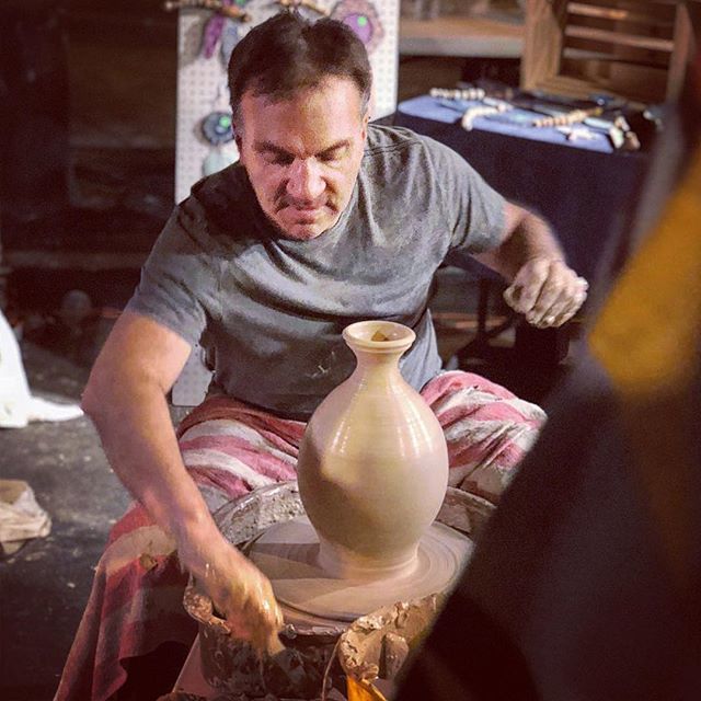 subZEROfestival's tweet photo. Master ceramicist Dan from @higherfire_sj @subzerofestival
#rp @thuan_like_antoine
Harry Pottery #higherfire #subzerofestival https://t.co/Ek1Hz6gadt https://t.co/zYqG9Pt2Z3