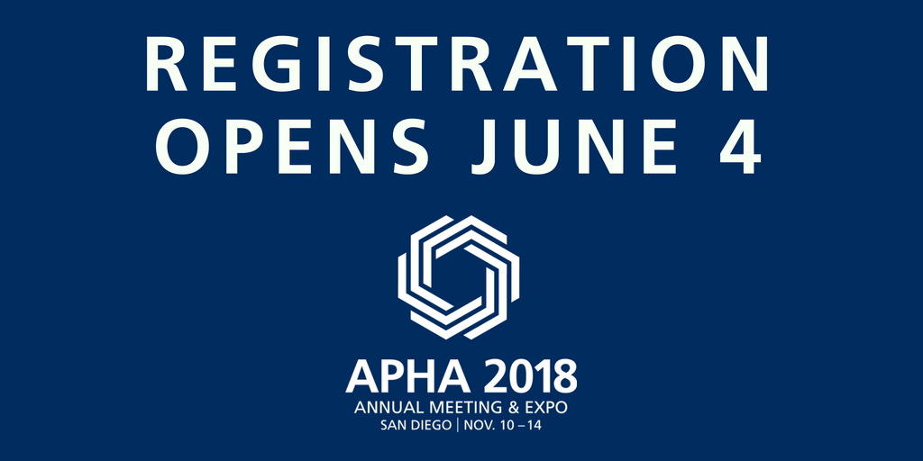 Thousands of public health professionals. Thousands of scientific papers. Limitless opportunities for your career and continuing education. Put June 4 on your calendar and don’t miss the first day of registration for #APHA2018! bit.ly/APHAAnnualMtg