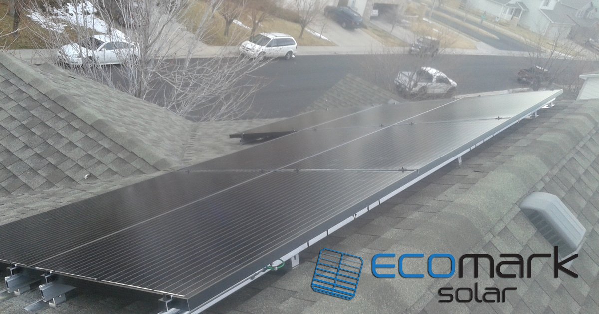 Did you know that #Colorado has 300+ days of #sunshine Michael of #Aurora is ready to take full advantage w/ his 9.6 kW system. Want to learn how you can too? Visit us at: ecomarksolar.com --
#gogreen
#cleanenergy
#ecofriendly
#energyefficiency
#renewable
#solarenergy