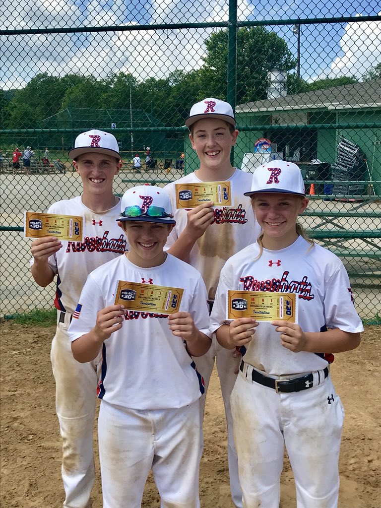 Cincinnati Riverbats On Twitter Congratulations To Grady Wullenweber Will Habig Maci Lake Alex Dick From The 13u Cincinnati Riverbats They Received Golden Tickets To Participate In The Usssa Select 30 Top