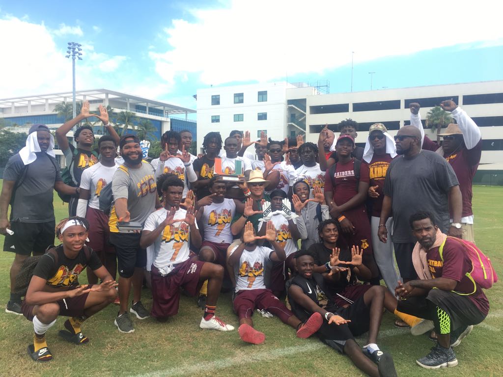 When you show up and Show Out #Muck7vs7 #UMChamps