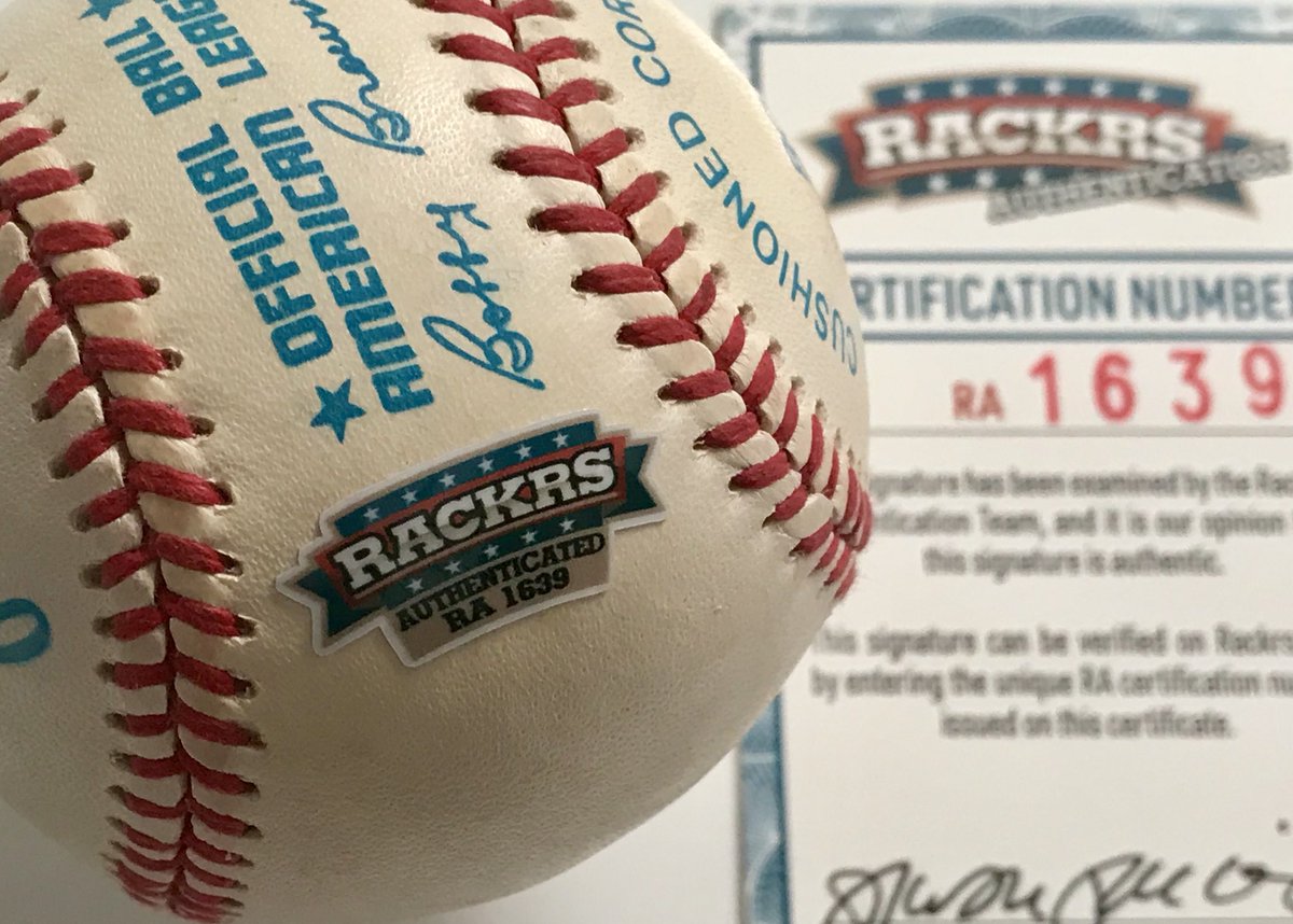 rackrsauthenti1's tweet photo. Feel free to reach out to us with any questions at all. Keep Racking!! #autographs #autographguide #referenceguide #authenticated #authenticity #authentication #sportsmemorabilia #autographs #autograph #signed #rackrsauthentication https://t.co/sz6jXe0Alq