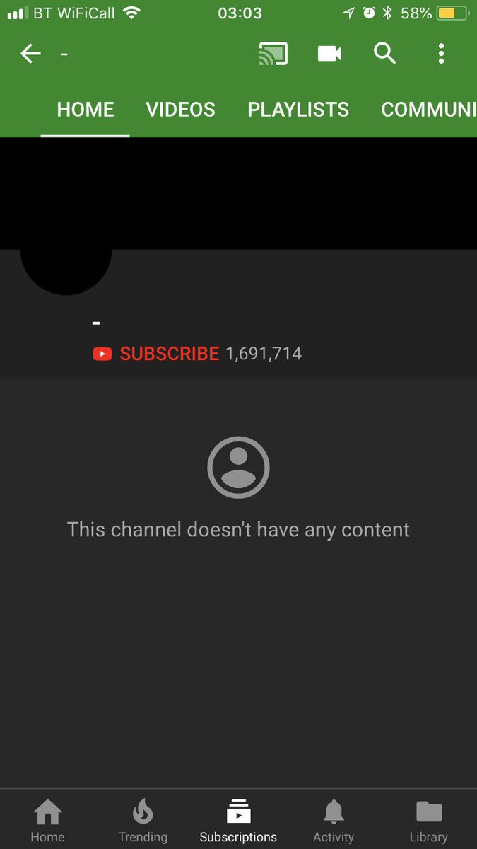 INKGRENADE12's tweet photo. @KEEMSTAR do you know whos this channel is https://t.co/n6T7SGj7I7