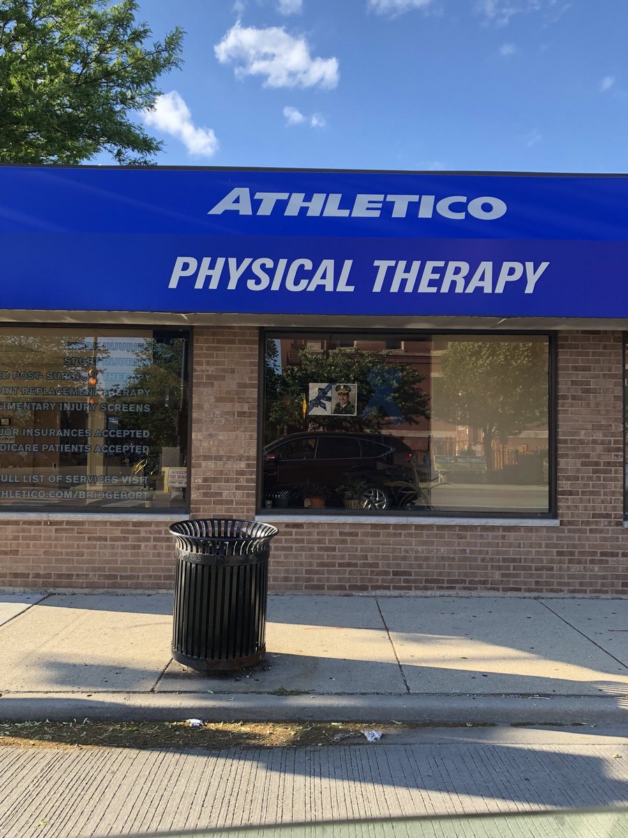 My grandson said, “grandma there’s your job”! @Athletico clinic W. 35th in #Chicago #lovemycompany