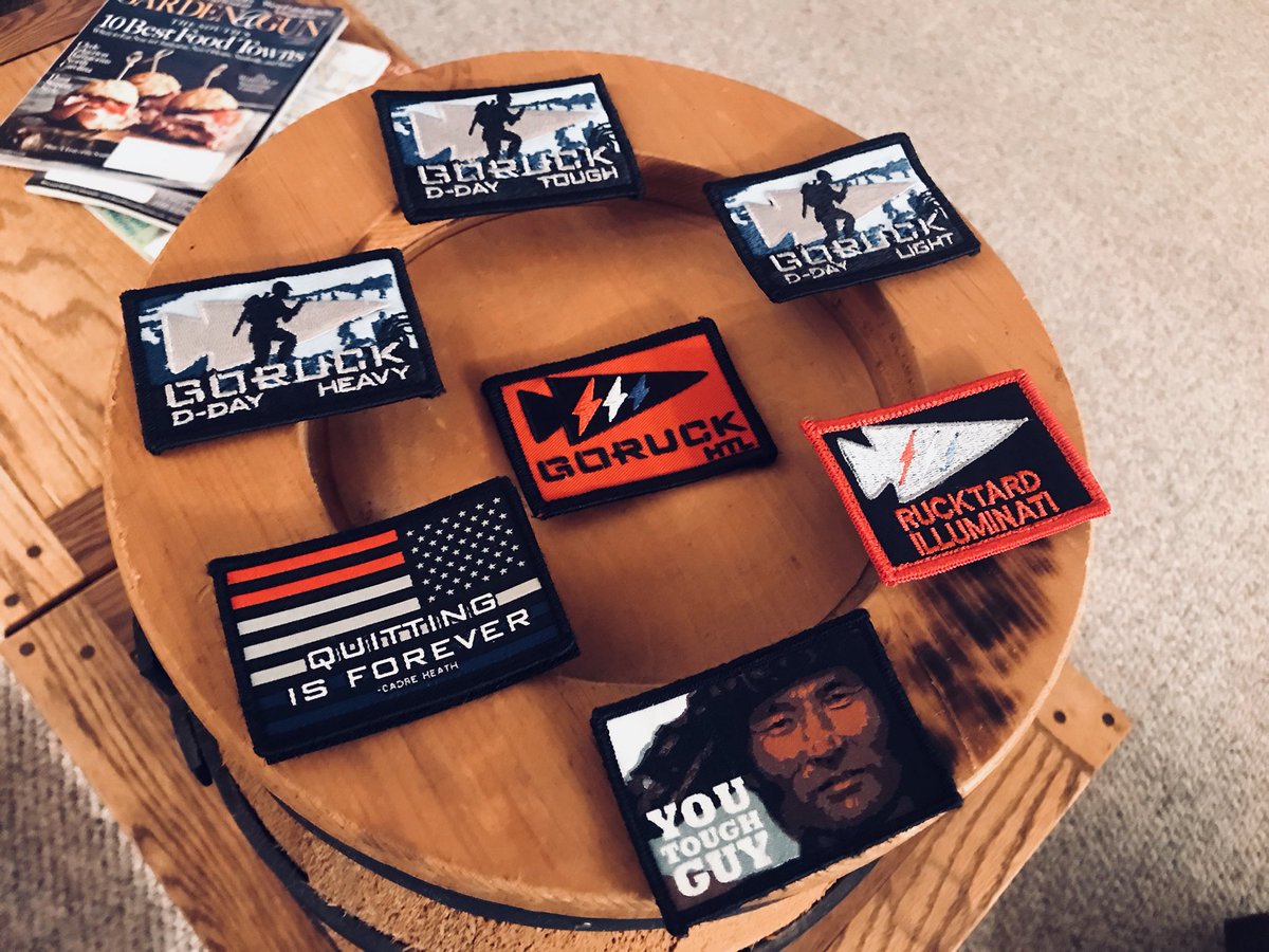 Mission Accomplished.  Small glimpse into what the men who stormed the beaches of Normandy endured 74 years ago.  <a href="/GORUCK/">GORUCK</a>