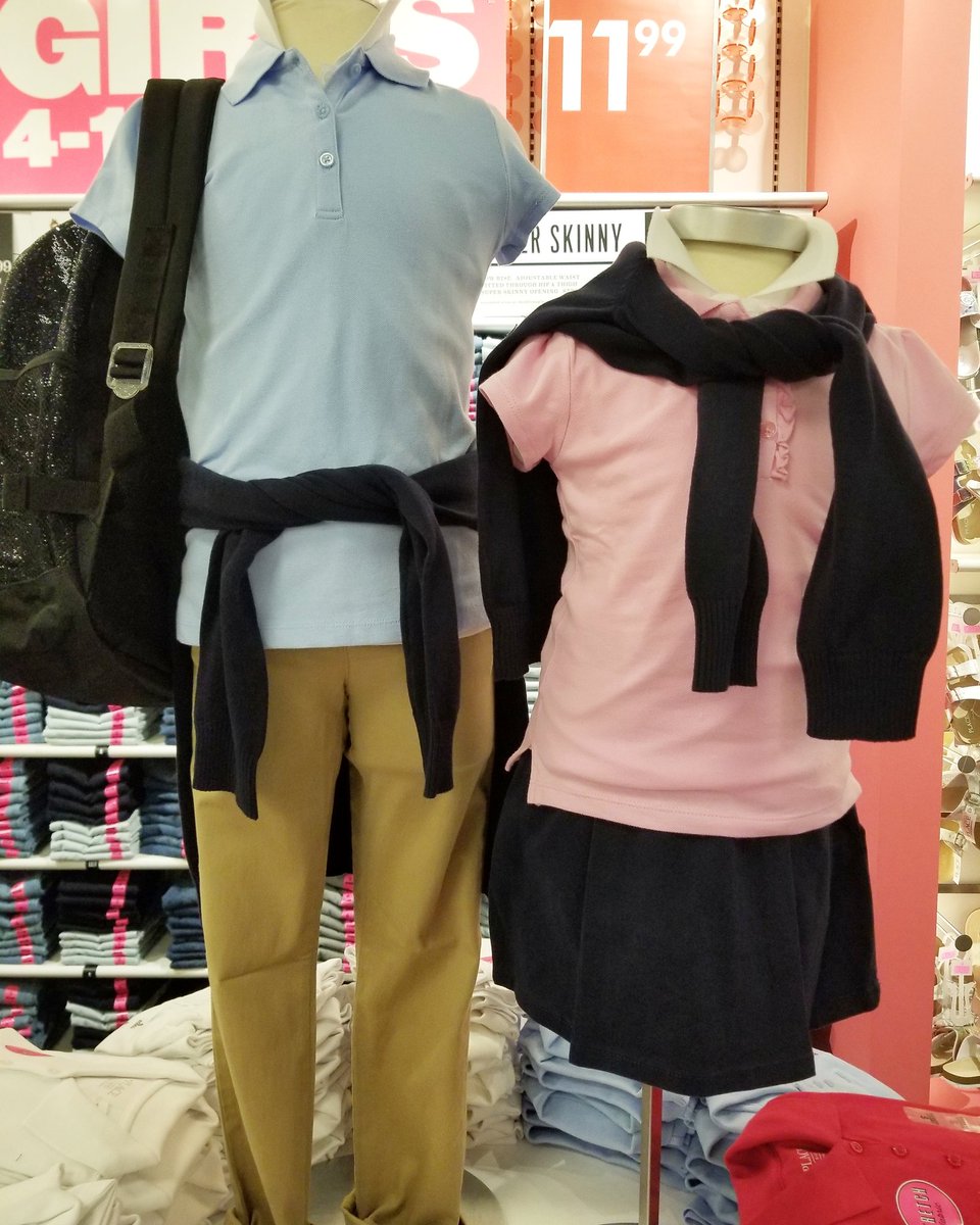 I know it's too early to think about school but you might as well stock up on uniforms for your kids! They are all 50% off! And there even better sales in the store for all occasions!

See store for details!