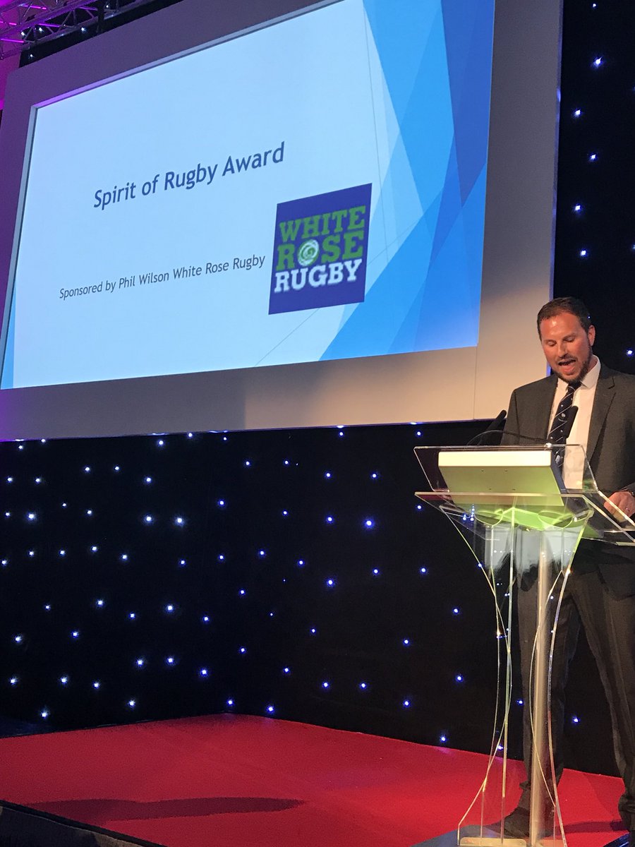 pmdcs's tweet image. Huge congratulations to @Carr_Manor_PE on winning the @YRFU_Official ‘Spirit of Rugby’ awards at the volunteer awards 2018 - well done to all the teachers, staff, pupils and club links involved #corevalues #Yorkshire @MoortownRugby