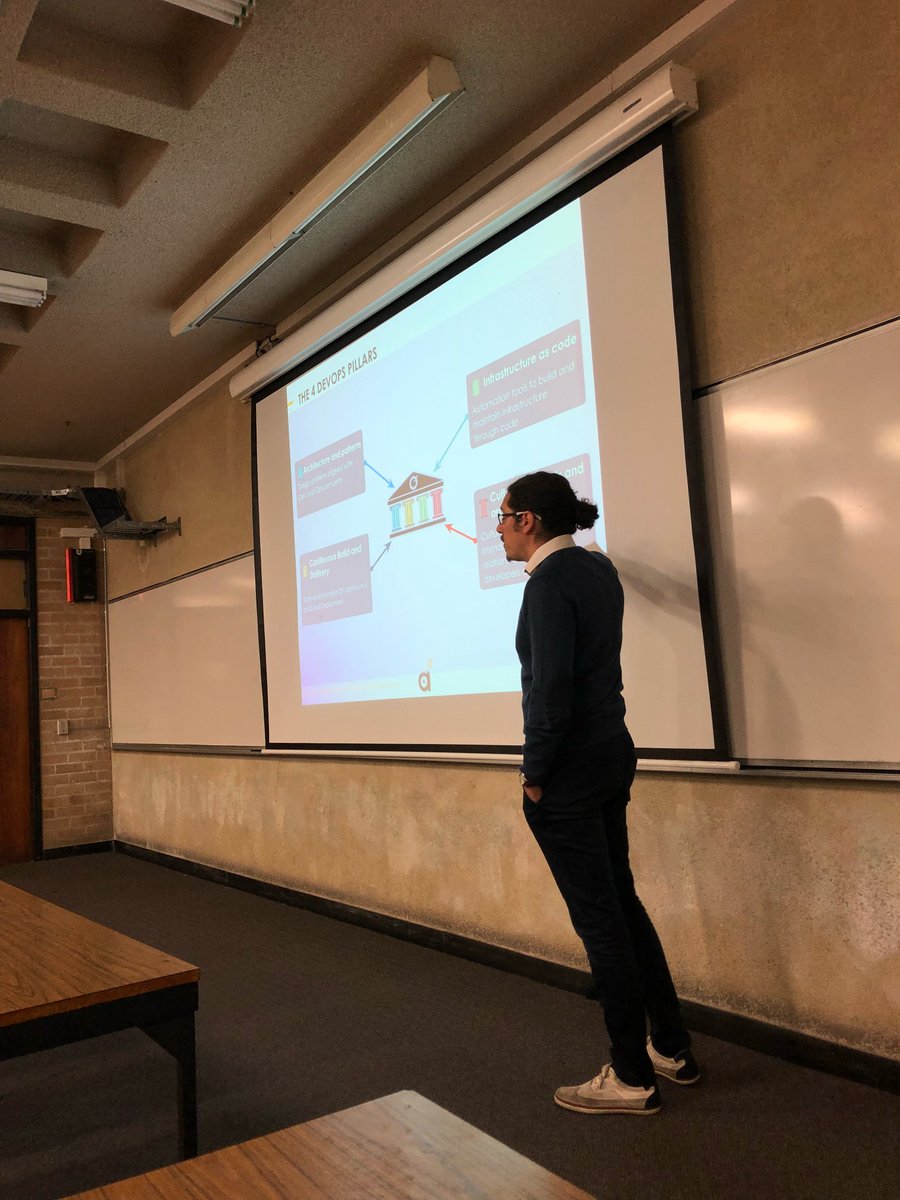 OCTODownUnder's tweet photo. @OCTODownUnder had a blast sharing around #DevOps with @UTSEngage's students. 
For any enquiries around our lectures, contact us training@octo.com.au https://t.co/wyu70A9cic