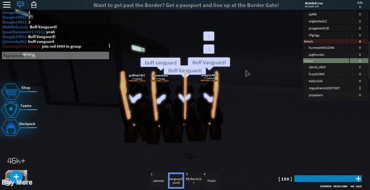 Nighthawk Vanguards On Twitter Vanguards Are Reaching 1 000 Members Glory Tni Vanguards - roblox tni twitter