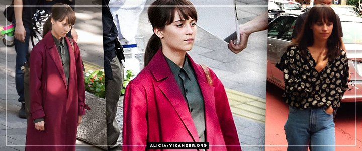 Alicia Vikander Network on Twitter: "Alicia was seen heading to the set