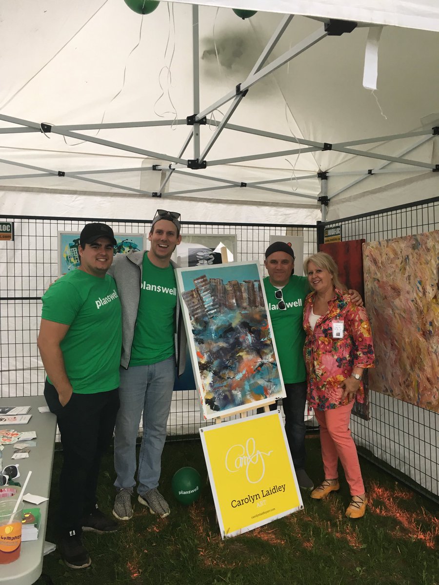 CLaidleyArn's tweet photo. Thanks @getplanswell for purchasing my painting “a warm day in February” at @Riverdale ArtWalk. I hope the winner enjoys it! #riverdaleartwalk #torontoartwalks #lennard #worktolive #torontocrew https://t.co/yOluCAxebT