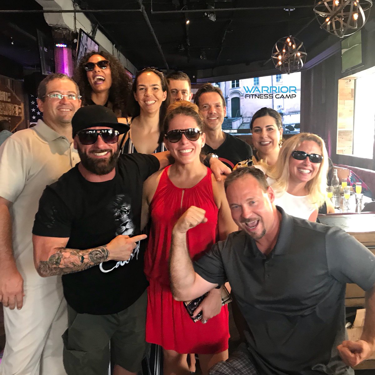 warriorfitfl's tweet photo. Amazing Team Hang in honor of the May MyZone Challenge! Truly so proud of everyone. Really elevated your fitness this past month!! New Month New Goals Let’s Rock! #wfcdavie #fitfam #community #teamhang #sundayfunday #sundayvibes https://t.co/YNqLp7c4j9