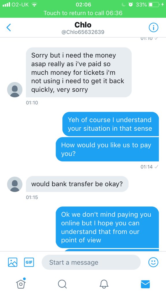 chewyarmy's tweet photo. @LimRosmi1997 Noooo don’t believe this person, same things happened to me and my friend just now so basic she told us she is ok to meet in London anytime but now she tells you she lives in Liverpool #forrealtho #btsscam #armyisclevertho https://t.co/idgciDd3Uy
