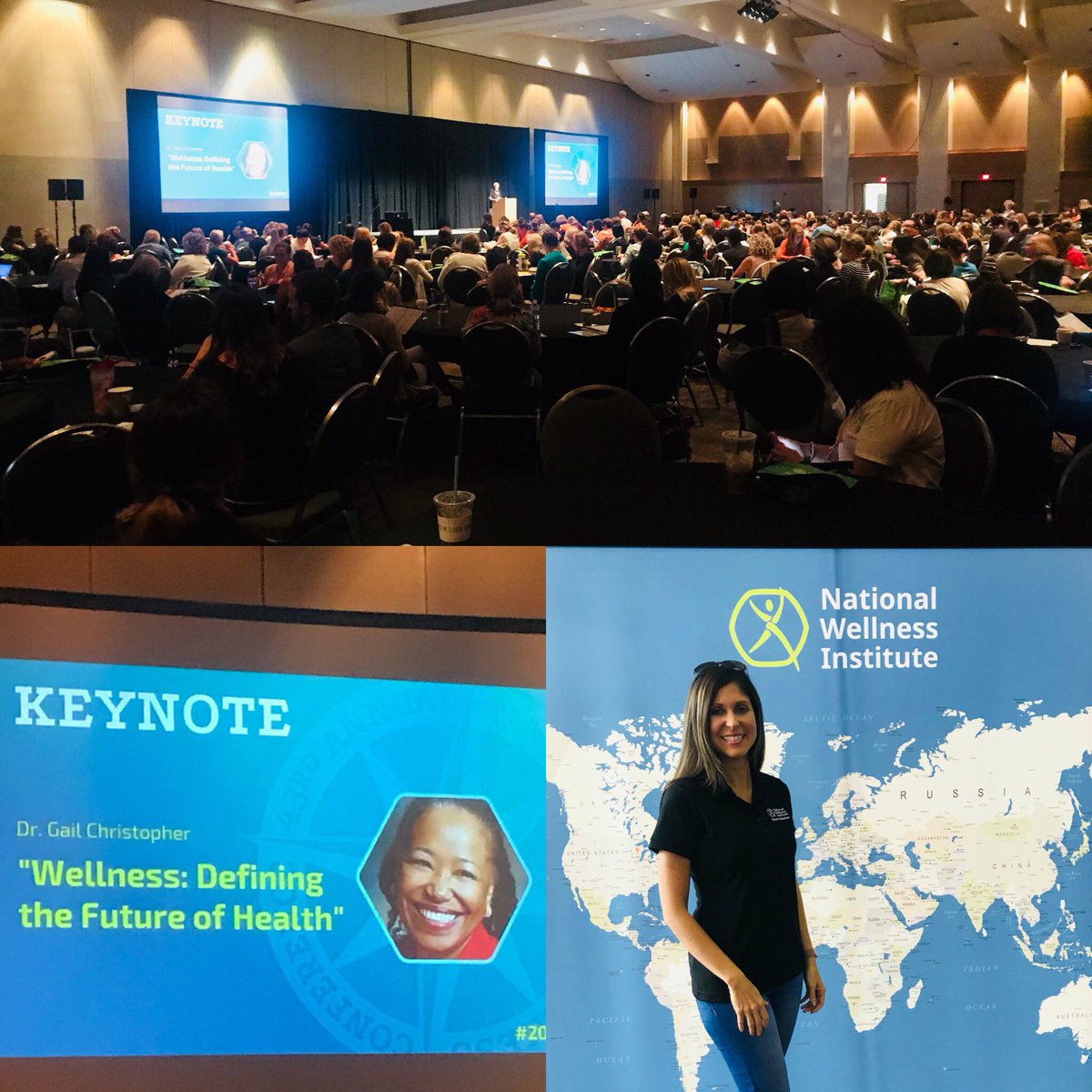 eirasmin's tweet photo. 2018 National Wellness Conference!!! Loving the people, the energy and the great work!!! 👍🏻👍🏻#NWC2018 #wellness #Wellbeing https://t.co/7xN1eSzBkv