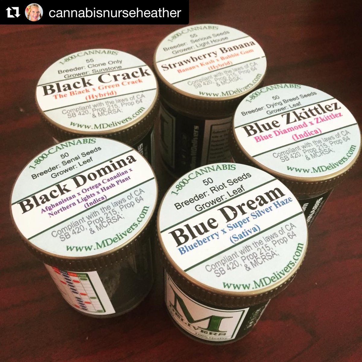M_Delivers's tweet photo. Mondayβs with M π·
#Goddess Bless #california for helping to heal humanity one #nug at a time. Thank you #mdelivers for leveling up the home delivery experience. πΏ #bluedream π²#MDelivers https://t.co/RXjNHAJRL7
