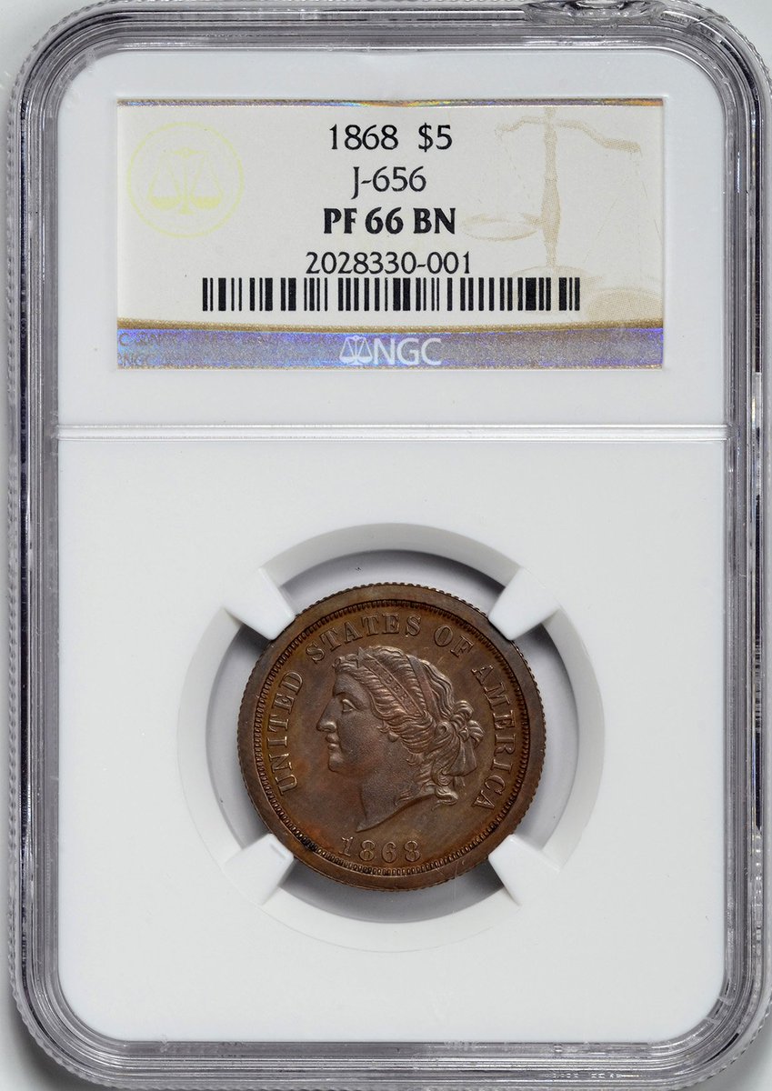 CollectorCorner's tweet photo. 1868 $5 J-656 PR66BN NGC

https://t.co/j2dp8a7lyk

#CollectorsCorner #Online #Coin #Marketplace #CoinForSale #PatternCoin #Judd #NGC #ProofCoin #Rare #Numismatic #Collectible #Collector https://t.co/1XT1jwjtn0
