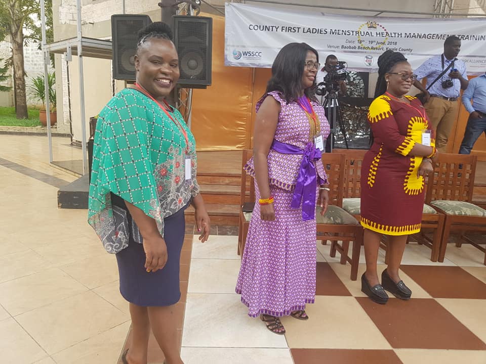 Attending County First Ladies Menstrual Health Management TRAINING in Kwale County..Lets break the silence on Menstruation and end the period of shame. Our girls should stay in school with confidence regardless of the time of the month👍#CFLKENYAMHM