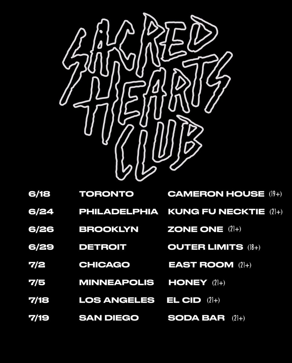 fosterthepeople's tweet image. SHC is a raw expression of what it was like when we first started playing music. stripped down. punk. community. no barriers. no money. no rules. first come first serve til we’re at capacity. put your phones away and pretend it’s CBGB’s, New York circa 1981. see you there.