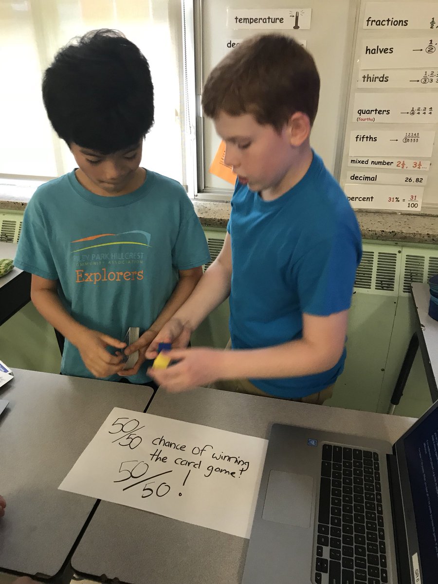 craigsclass's tweet photo. More Game of Chance @johngalthouse #probabilityfun https://t.co/2dKwc33Gs8