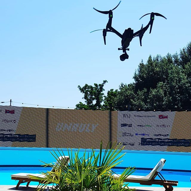 elenacorchero's tweet photo. Filming the garden at #NewsChateau #Drone @djiglobal #canneslions @unruly.co #UnrulyFutureHome #LaddersNotAdders https://t.co/LDHmzTIH0y https://t.co/6ou9JRNu9d