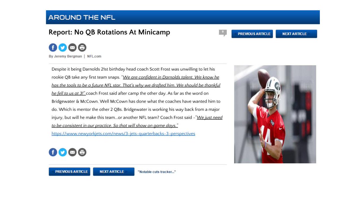 JetsMFX's tweet photo. Hello MFX @OfficialMFX @JetsMFX  Have a 3 way battle at QB  #TheMFX #Jets https://t.co/t23cewFlzD