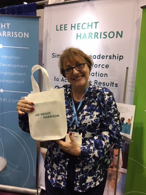 LHH_onCareers's tweet photo. Congrats to winner Denise Doran for stopping by our #SHRM2018 booth and mentioning #accountableleader! Denise received a copy of @VinceMolinaro's new books The Leadership Contract and the Leadership Contract Field Guide. https://t.co/S9yQKyFMqp