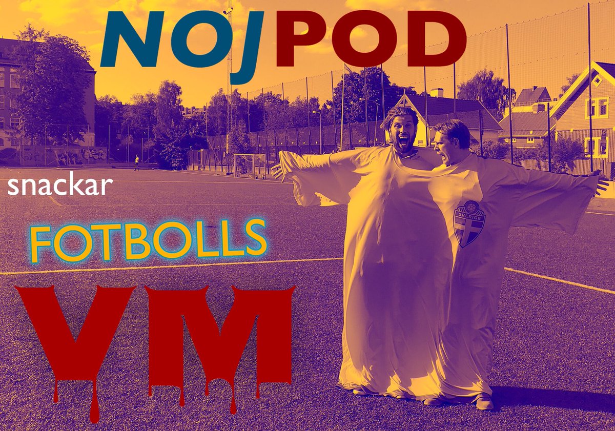 NYTT AVSNITT! 
<a href="/EngbergViktor/">Viktor Engberg</a> får äntligen chansen att kapa #nojpod för att förklara fotboll samt #fotbollsvm2018. Jag är mest förvirrad och rädd. 
Vi snackar också musiken och den sämsta filmgenren någonsin - Fotbollsfilmen...

acast.com/nojpod/89.fotb…
