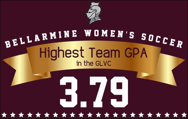 Congrats to the @BUKnightWSoccer, which owned the highest Team GPA among all GLVC teams this past academic year.