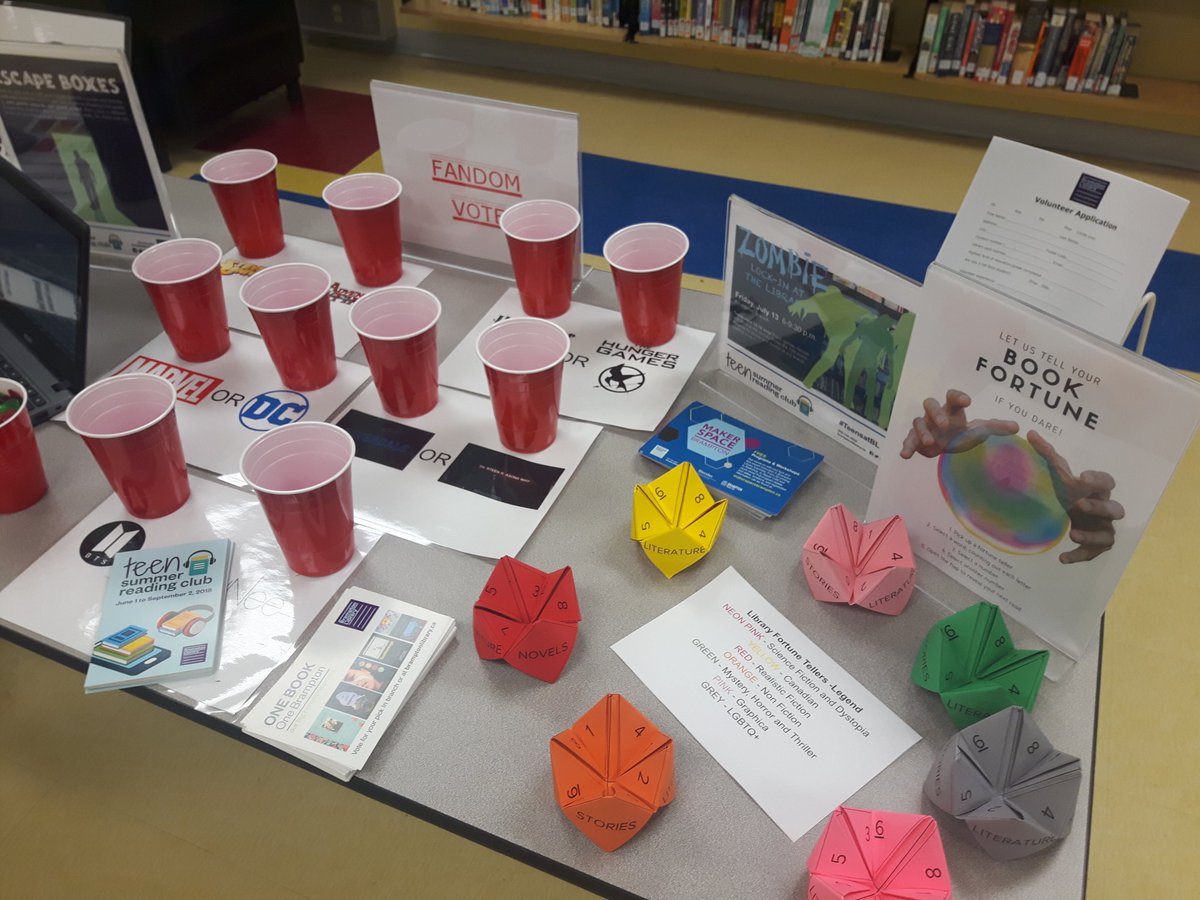 mctavish_h's tweet image. @CardinalLegerSS come to the library to learn about the @BramptonLibrary Teen Summer Reading Club! Read and win prizes! #lancerlearning