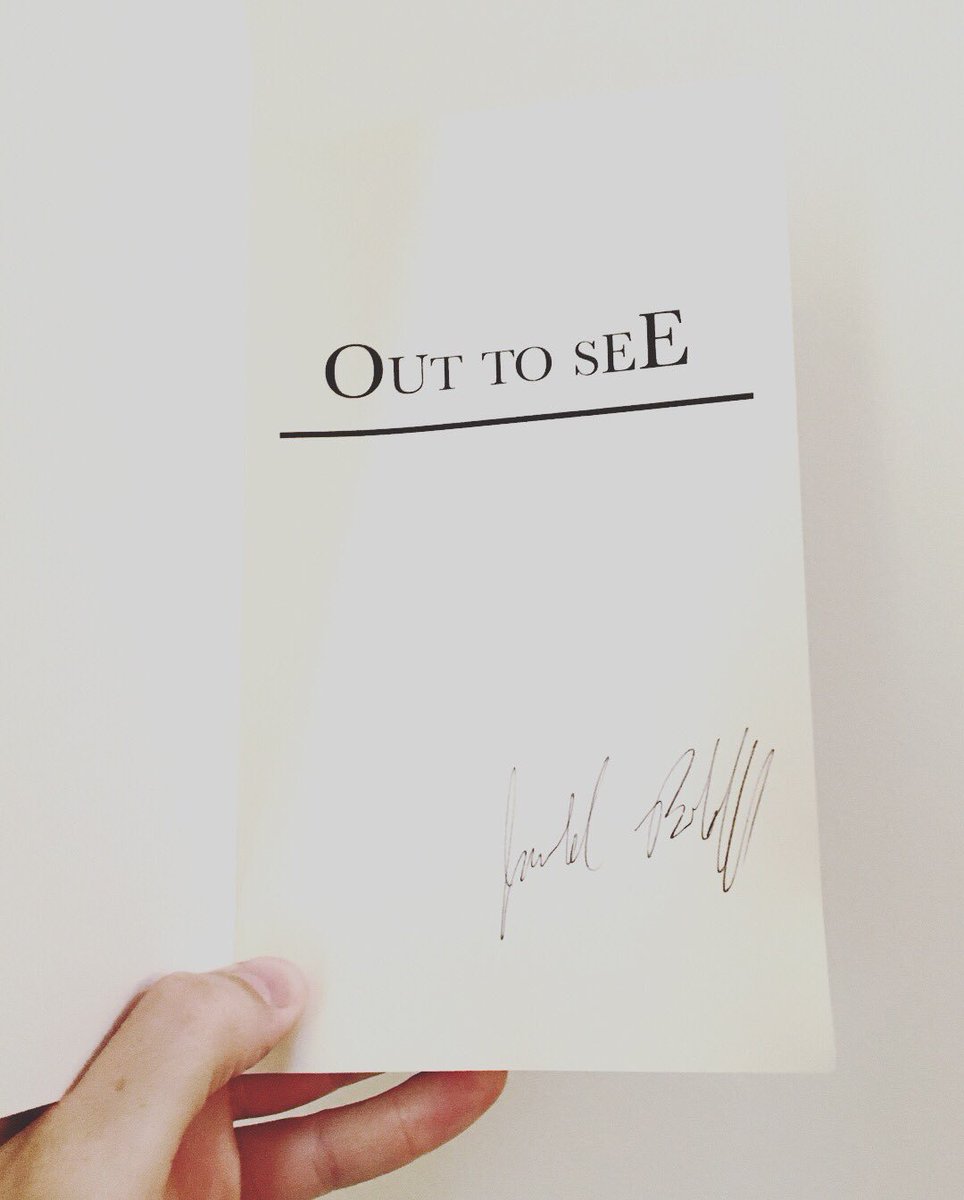 theechriswhite's tweet photo. So stoked to get my autographed copy of @ffoloR_bocaJ’s new book #OutToSee in the mail today! Really liked his first work, Verbing, and I know I’ll enjoy this as well. Thanks, Jacob! Be on the lookout for a blog post on this one soon! https://t.co/IBPbuPhzyE