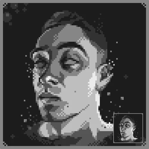 Dithering away #pixel_dailies @Pixel_Dailies #yearbook 