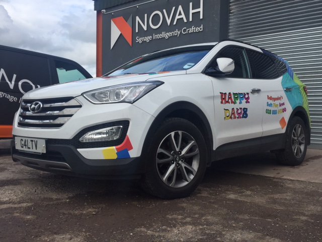 😃 #HappyMonday  to Happy Dayz #vehiclewrap #signwriting