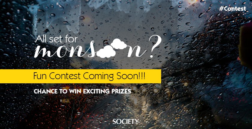 SocietyTea's tweet photo. #ContestAlert
We are #ComingSoon with a contest to give you a chance to win prizes up to Rs 3000/-
Stay tuned for it &amp; retweet if you are excited!
#MonsoonMaster #Contest #SocietyTea https://t.co/AQK1wr0F3l