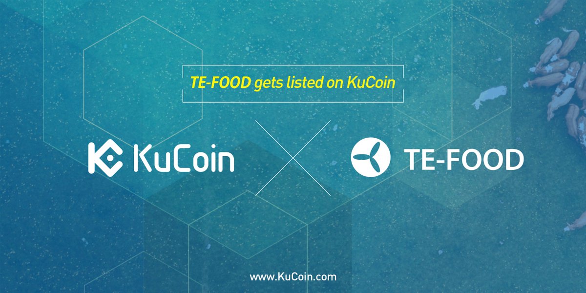 Kucoininfo's tweet photo. 📢📢 TE-FOOD (TFD) Gets Listed On KuCoin! 📢📢

Register: https://t.co/o9HkbRlOgH                   

$TFD = $0,021036 USD
Market Cap: $9 731 115 USD 

@TE_FOOD #cryptocurrency #airdrop #exchange #BTC $ETH https://t.co/PKfKVQyNm5