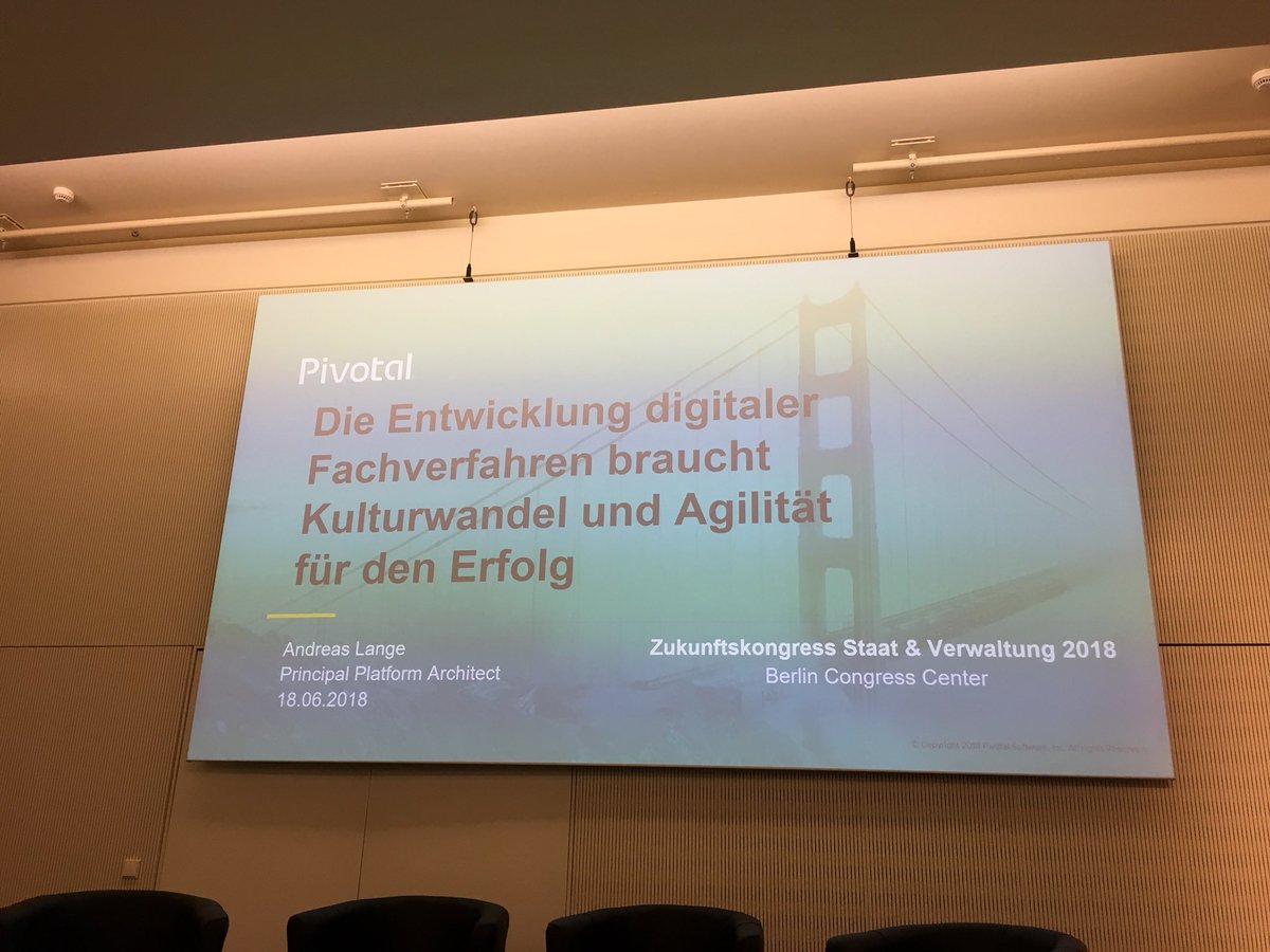 Absolut! Bin gespannt auf den Vortrag zum Thema #Digitalisierung in #Kommunen mit dem Fokus auf #Agilität. #zksv18