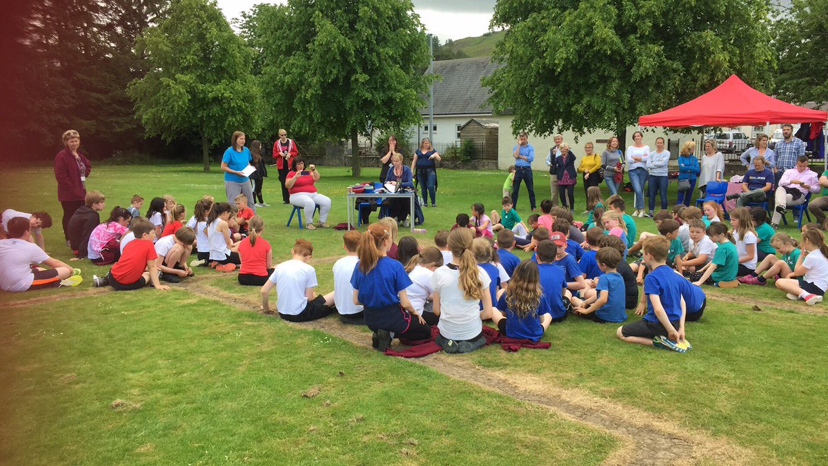 SchoolBroughton's tweet photo. We all enjoyed taking part in our sports day last week! Thanks to Mr Davidson for preparing us and planning the day. Well done to all our pupils for taking part and those in Rachan, house winners for the first time in 15 years 🏆 https://t.co/YAs4YnwYcJ