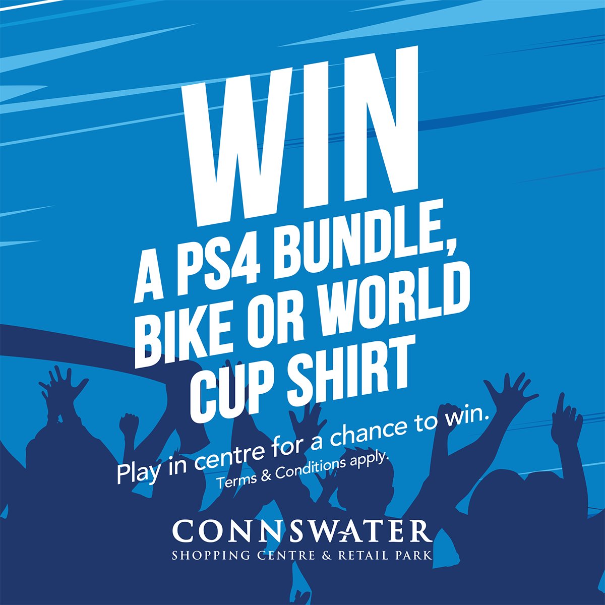 For your chance to #win come down to the centre &amp; find the 8 footballs hidden in store windows! Comp entry forms &amp; entry boxes located at the main entrance of the centre. More details here bit.ly/2HY43qL