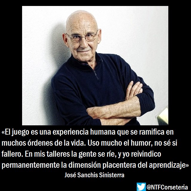 NTFronterizo's tweet photo. José #SanchisSinisterra recibe hoy el #PremioMax2018 de honor
"Maestro de maestros" lo llama María Velasco en esta #entrevista en la que José reivindica el #humor y la dimensión placentera del #aprendizaje 
https://t.co/1rOUxSMJ90
#21PremiosMax @PremiosMax https://t.co/f2LY7BoxUd