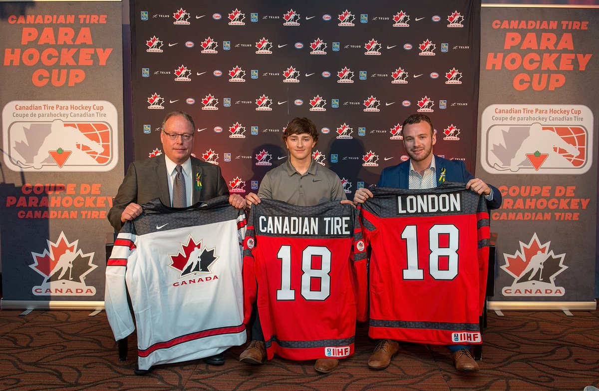 #NEWS | London, Ontario to host newly-branded Canadian Tire Para Hockey Cup in December 2018. hc.hockey/CTparahockeycup