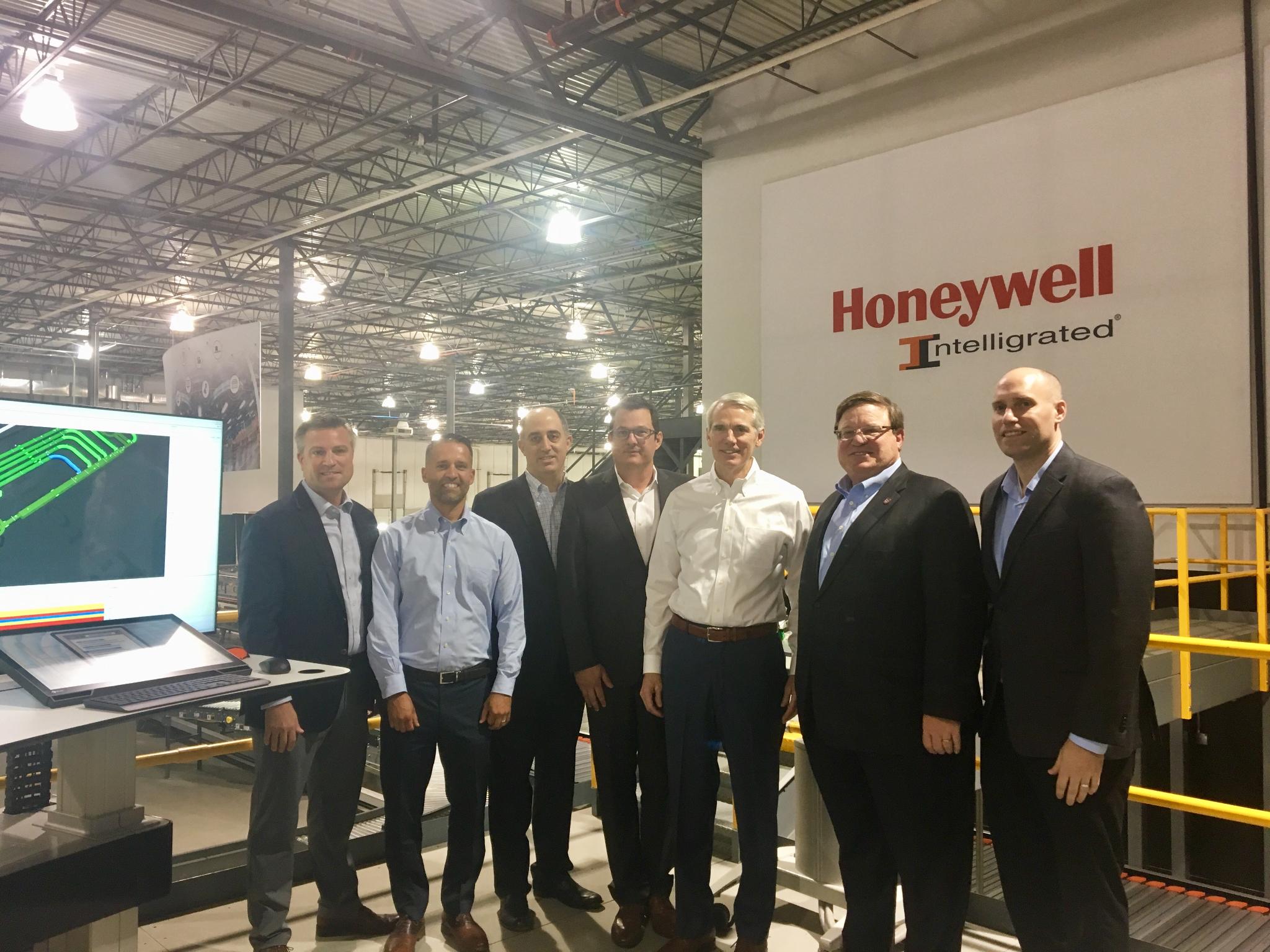 Honeywell Intelligrated On Twitter Thank You Senrobportman For Visiting Our Mason Ohio Office Last Friday To Tour The Facility And Speak With Our Employees Https T Co Aphu8hwu8c Twitter