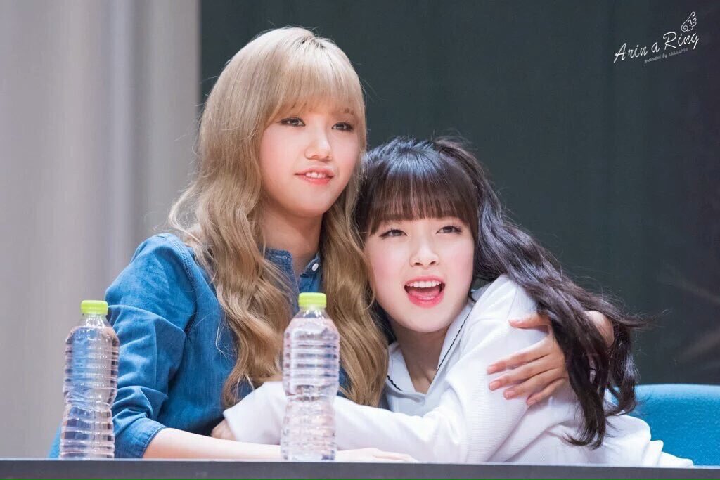 kimimipics's tweet photo. happy birthday to our lovely maknae! may your days be filled with love and happiness. stay healthy bby and keep smiling ✨ your unnies and keuries love you so much 💛🎂 #HappyArinDay https://t.co/pTBBW2aTbJ