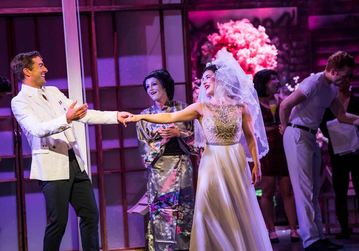 Trioperas's tweet photo. #Butterfly and Pinkerton show their #love for each other as they #celebrate their #wedding. #TriOperas - Now showing at the @peacocktheatre #opera #art #theatre #boxoffice

Book Tickets: https://t.co/B71fCptcy3 https://t.co/azk1D80rK3